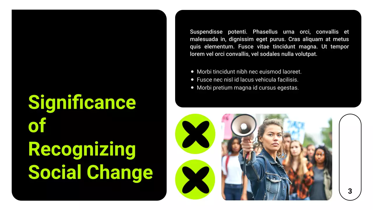 Neon Modern Civil Movements Presentation