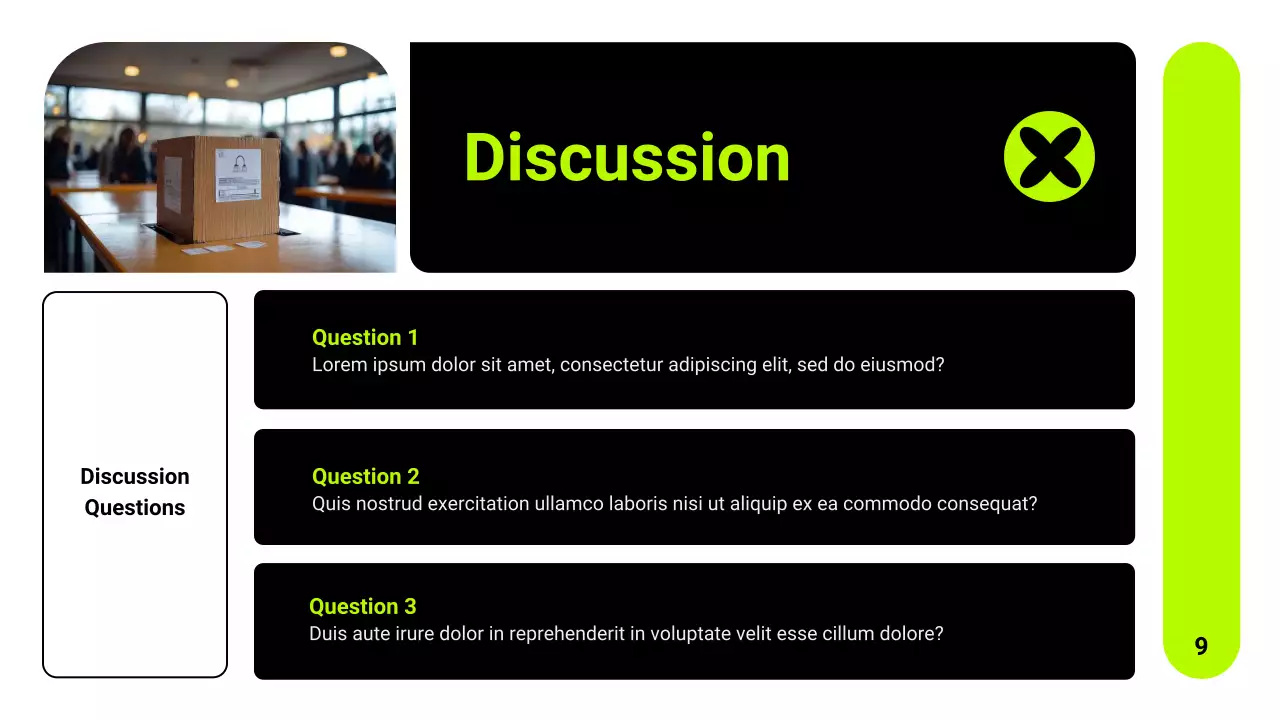 Neon Modern Civil Movements Presentation