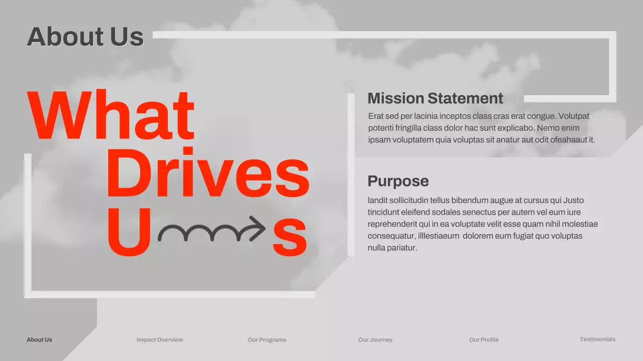 Presentasi Panduan Nirlaba Modern Grey