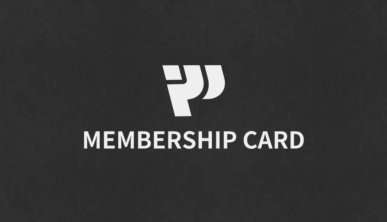 白黒シンプルカード