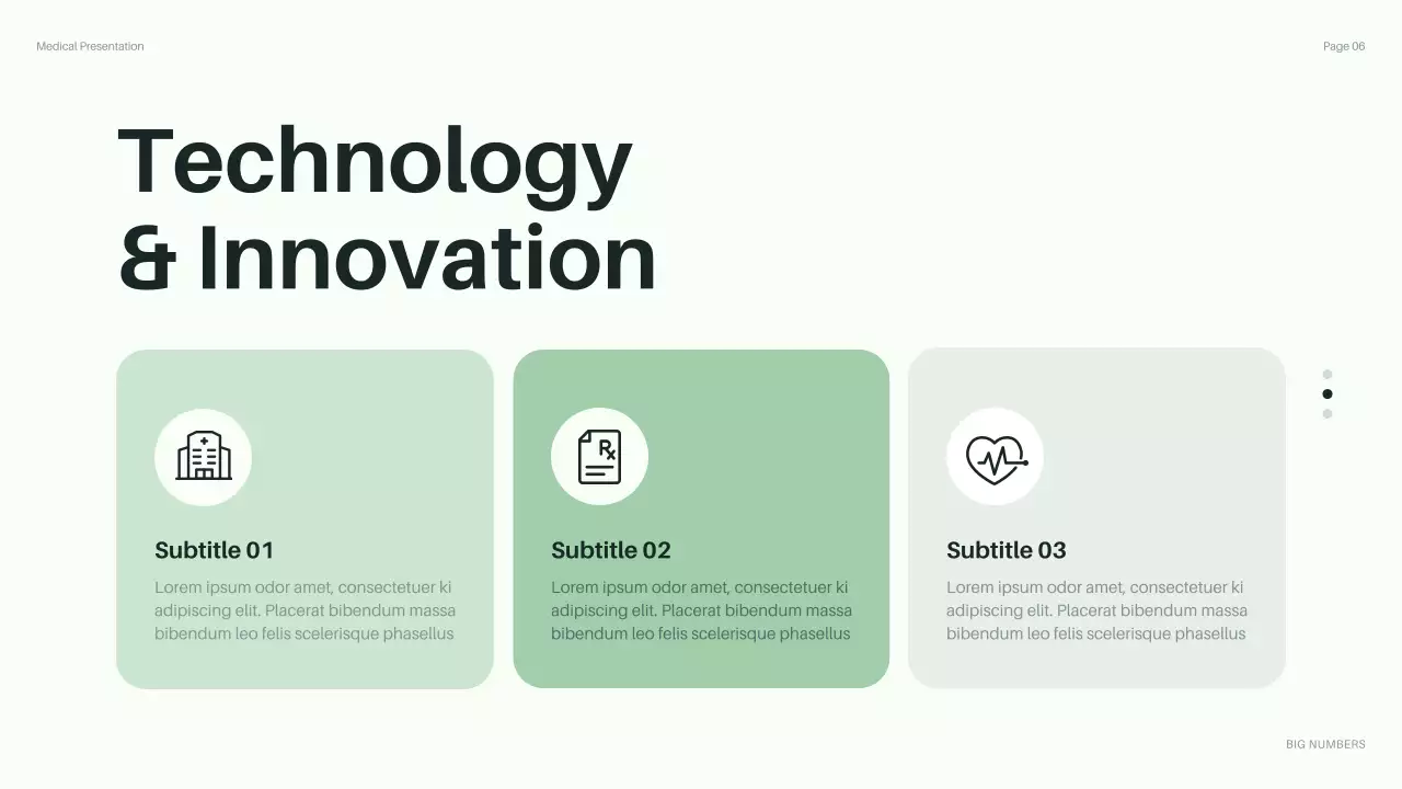 Green Professional Healthcare Guide Presentation