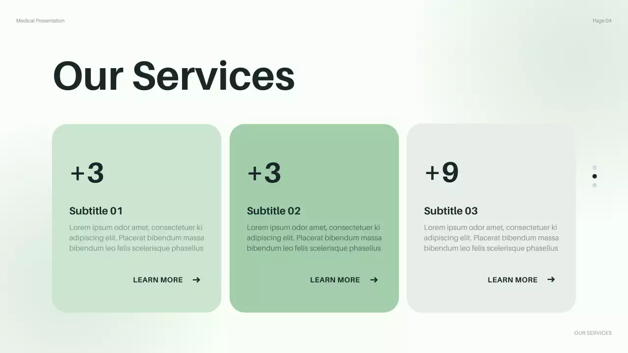 Green Professional Healthcare Guide Presentation