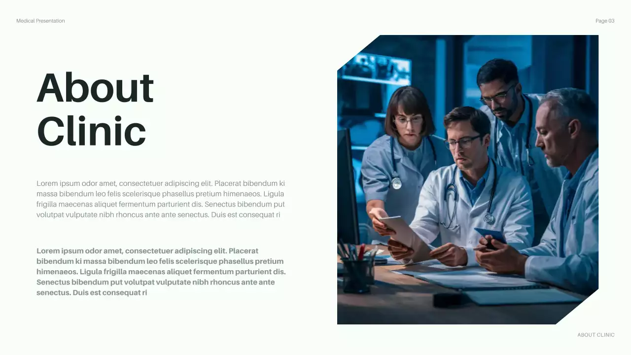 Green Professional Healthcare Guide Presentation