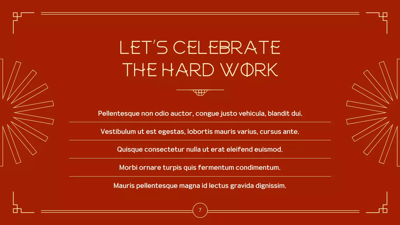 Red Traditional New Year Invitation Presentation