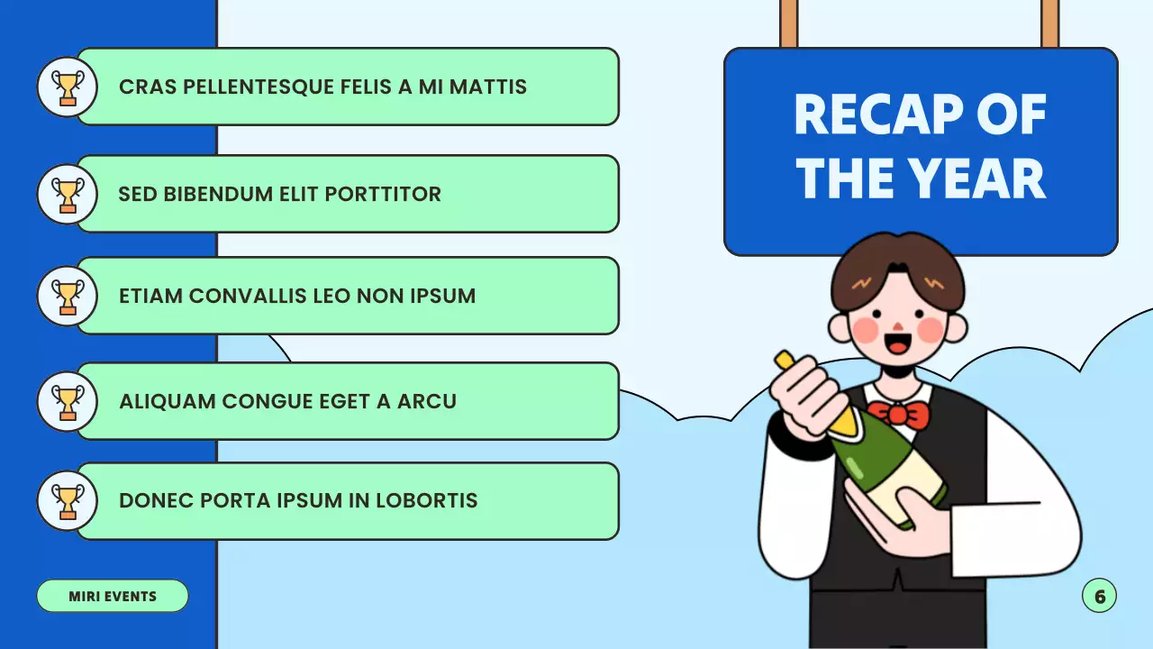 Green Modern New Year Event Presentation