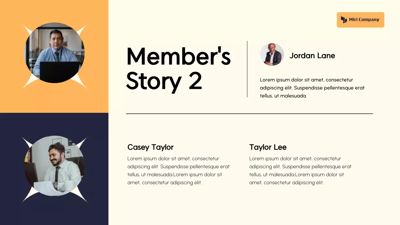 Orange Modern Fundraising Proposal Presentation