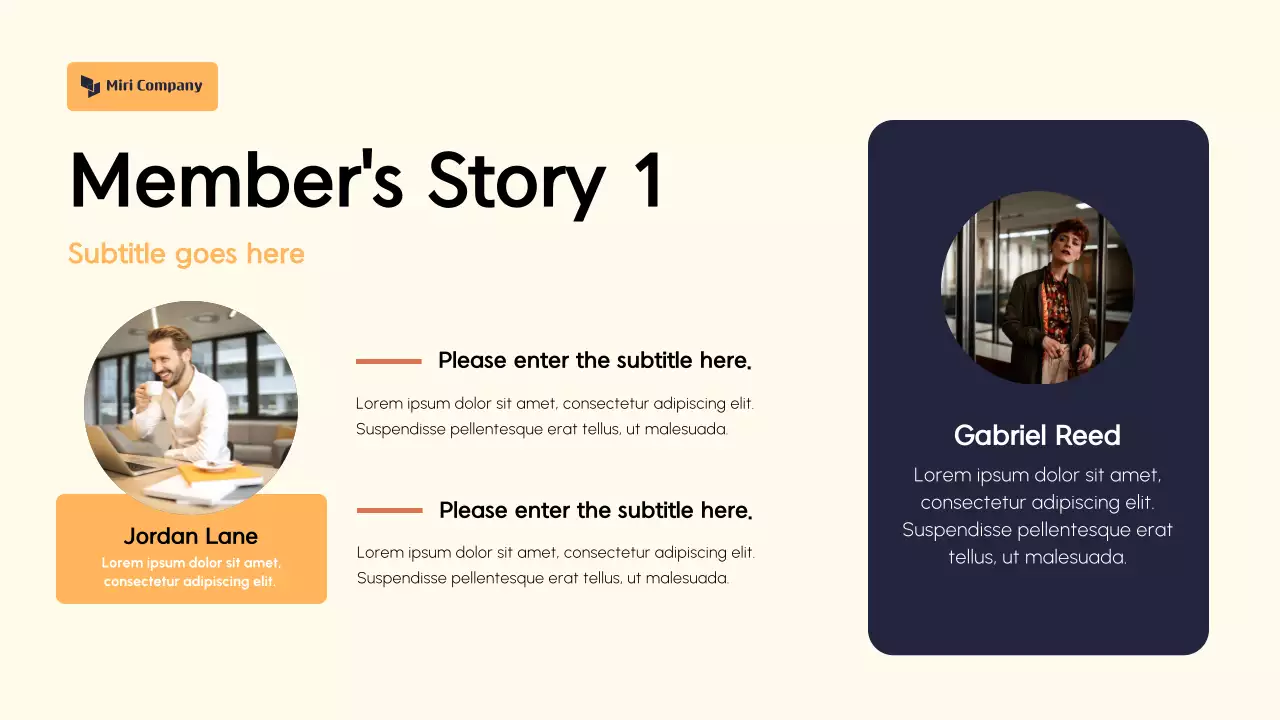 Orange Modern Fundraising Proposal Presentation