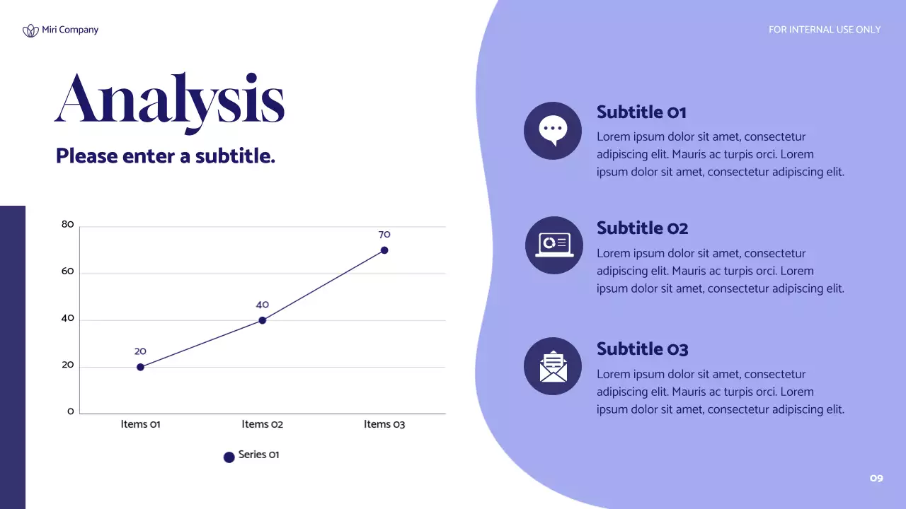 Blue Floral Sustainability Presentation