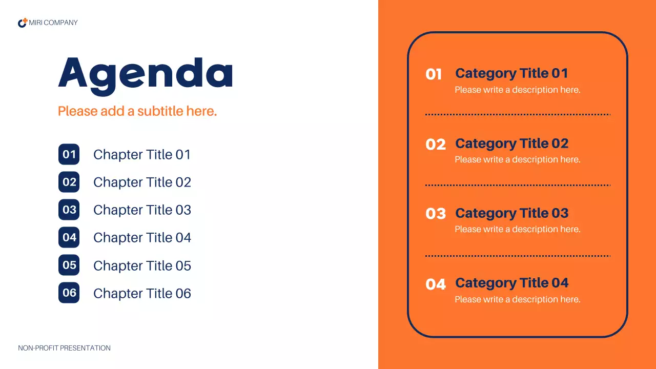Blue Abstract Health Report Presentation