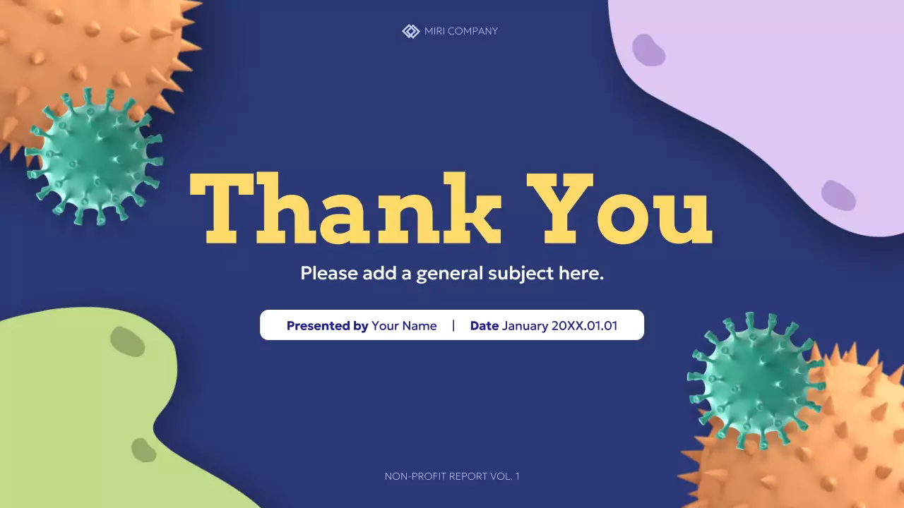 Blue Modern Health Guide Presentation