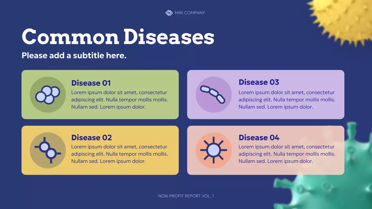 Blue Modern Health Guide Presentation