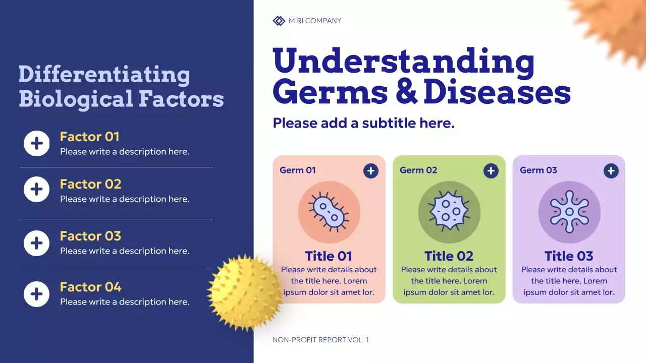 Blue Modern Health Guide Presentation