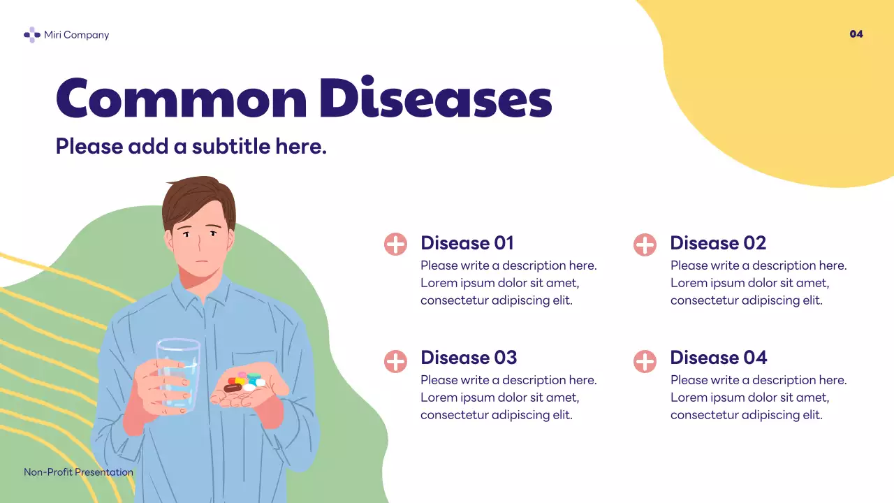 Red Modern Germs Presentation