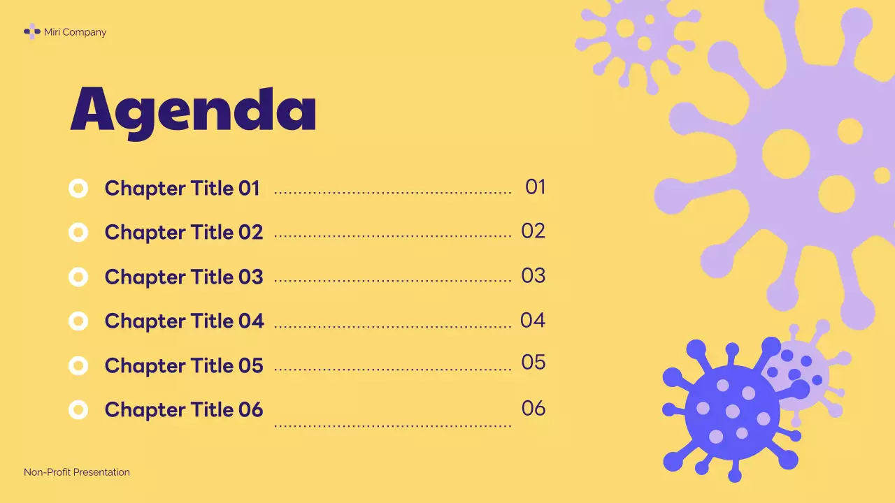 Red Modern Germs Presentation
