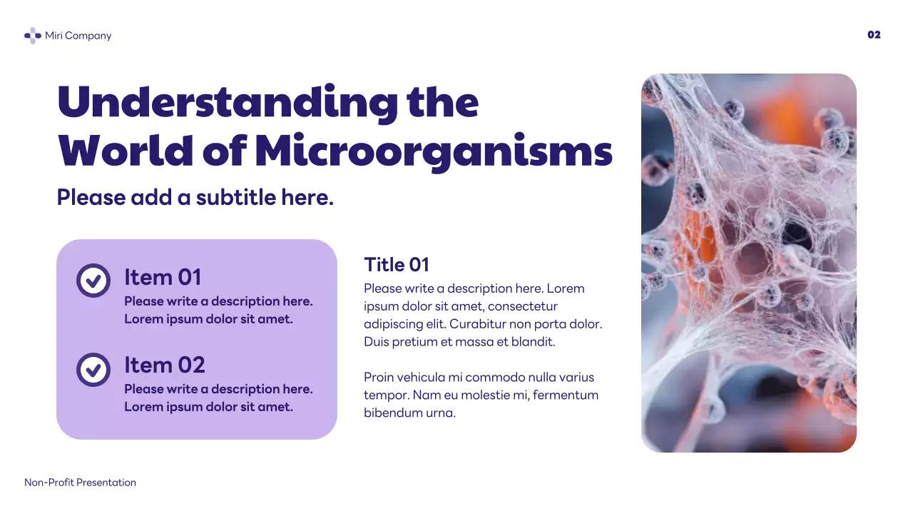 Red Modern Germs Presentation