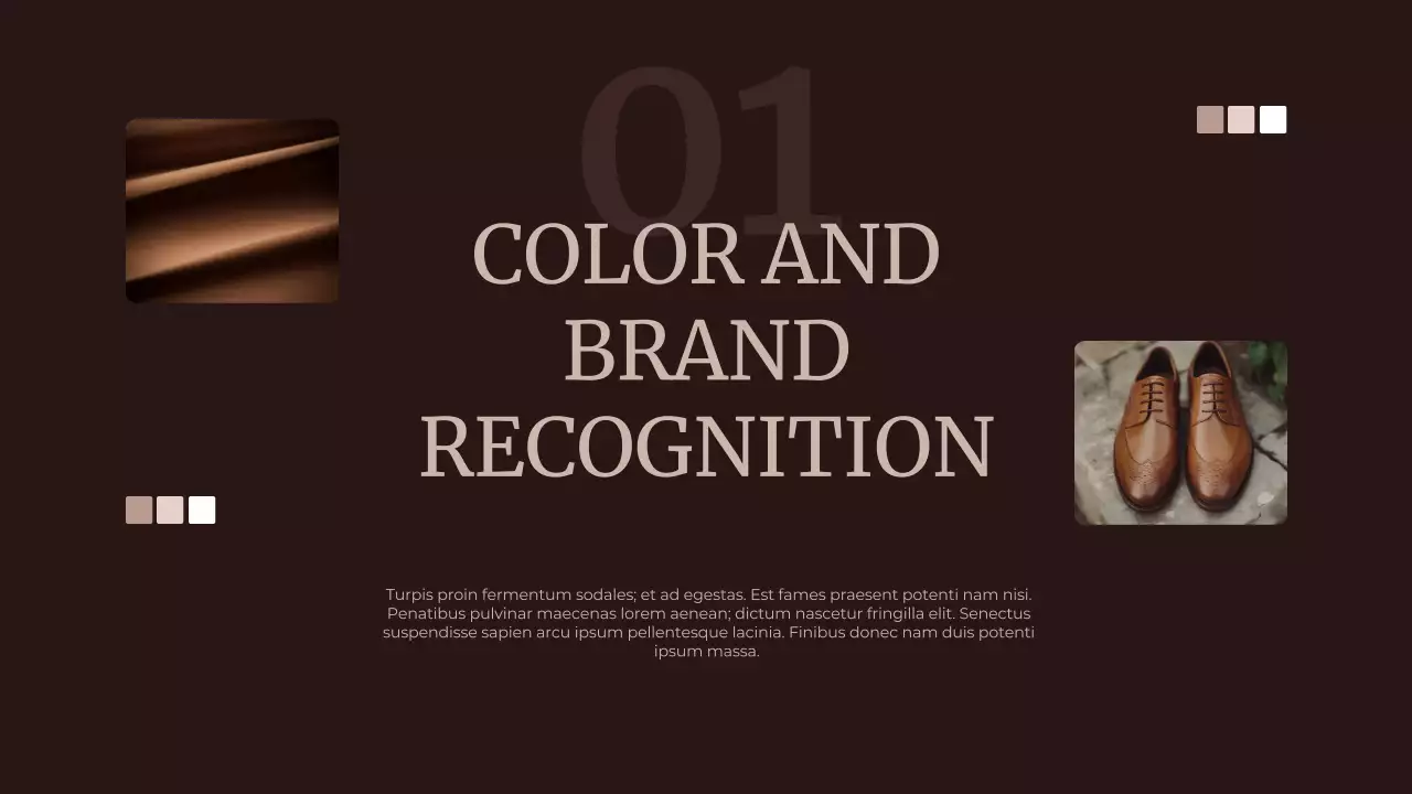 Brown Elegant Color Trend Report Presentation