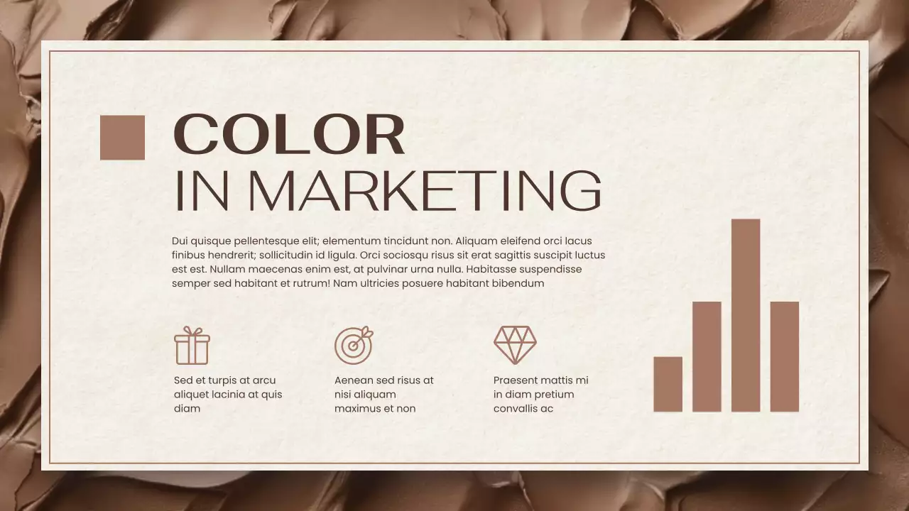 Beige Elegant Color Report Presentation