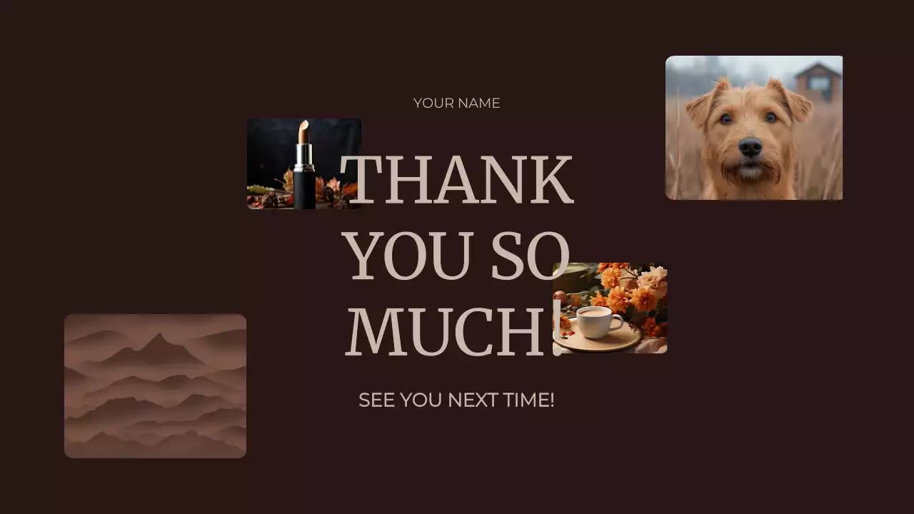 Brown Elegant Color Trend Report Presentation