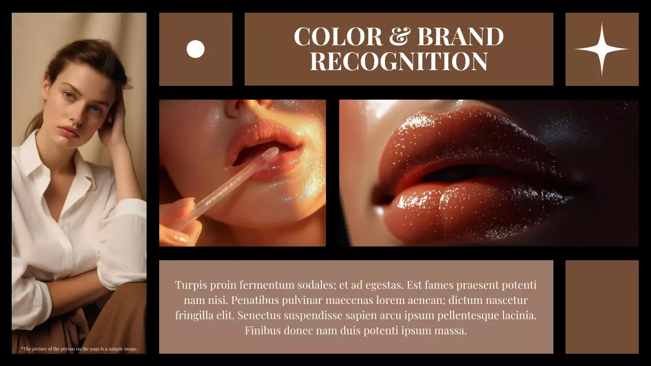 Brown Modern Color Report Presentation