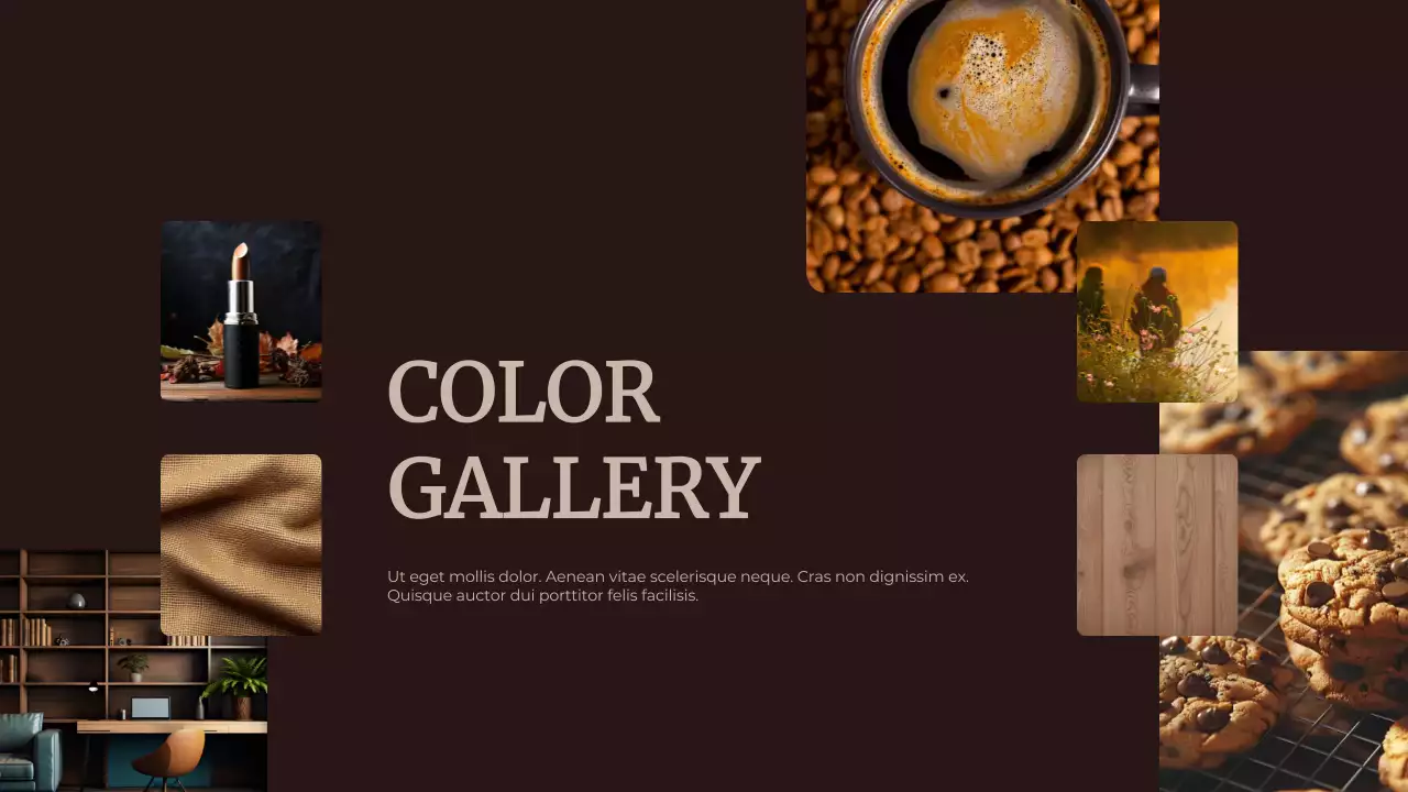 Brown Elegant Color Trend Report Presentation