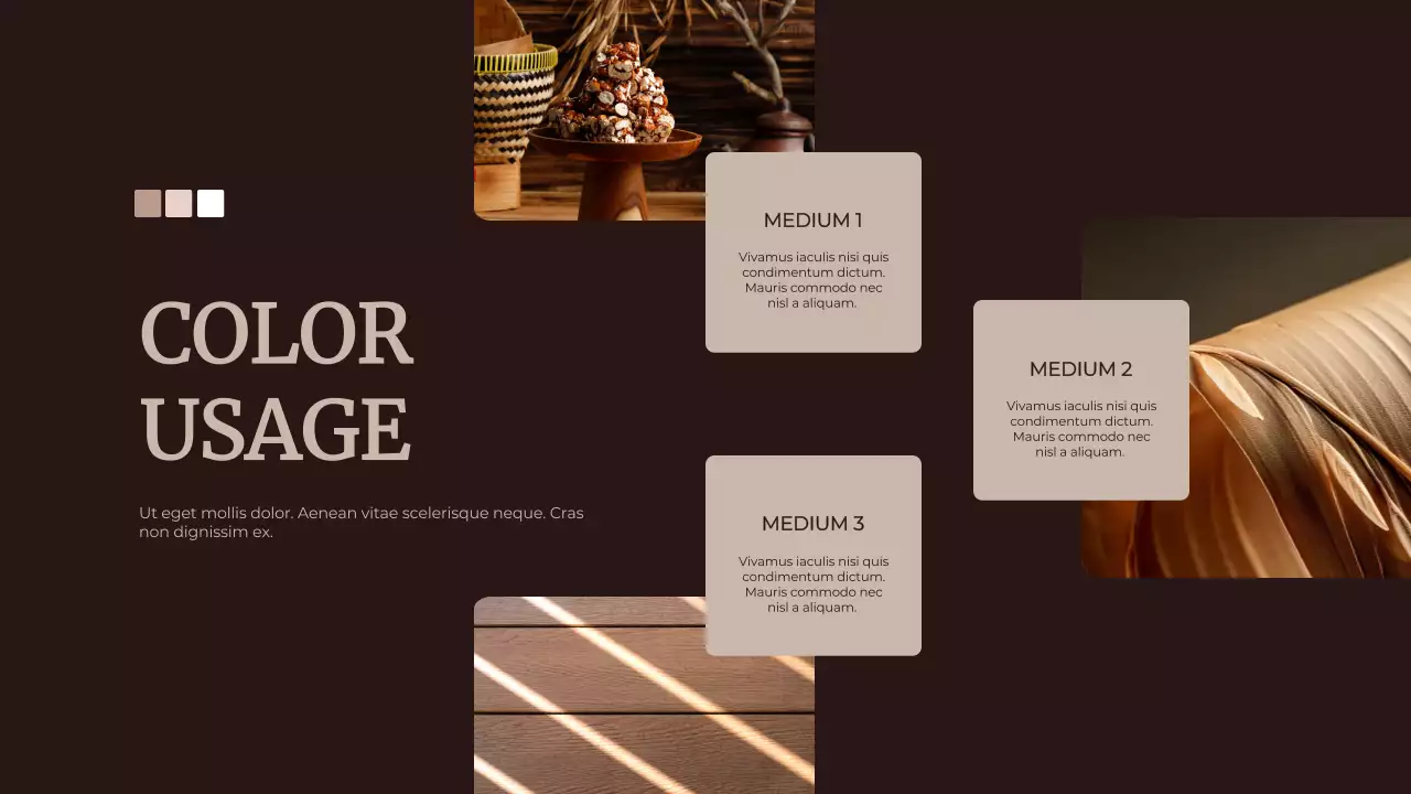 Brown Elegant Color Trend Report Presentation