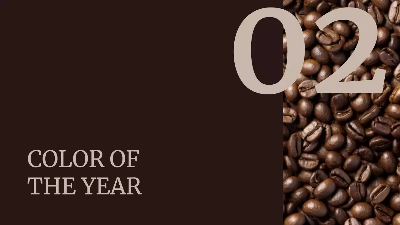 Brown Elegant Color Trend Report Presentation