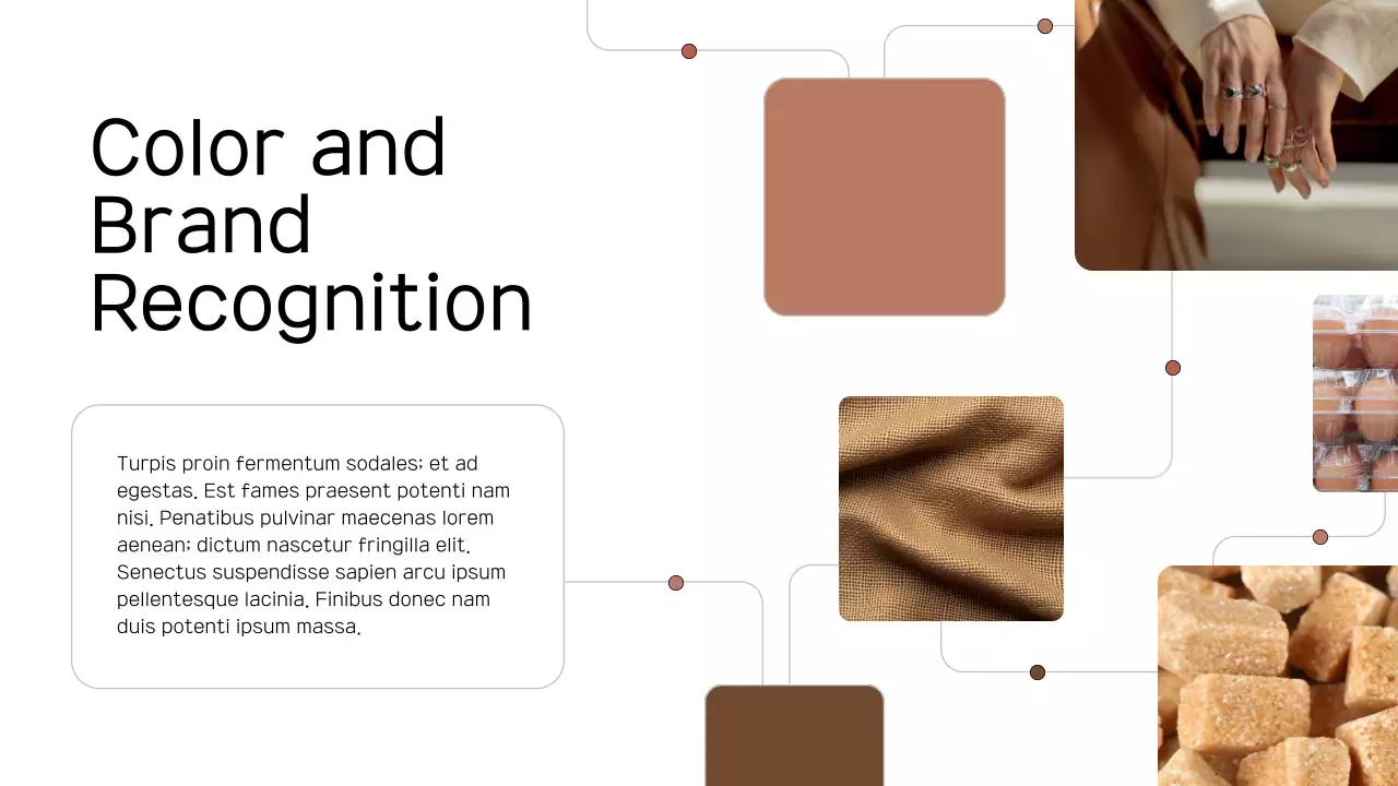 Apresentação do Relatório de Tendências de Cores Mínimas em Marrom