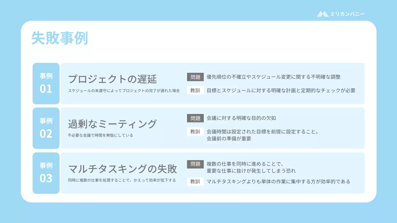 水色 シンプル 研修 資料 プレゼンテーション