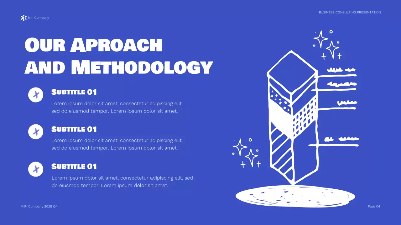 Blue Modern Business Presentation
