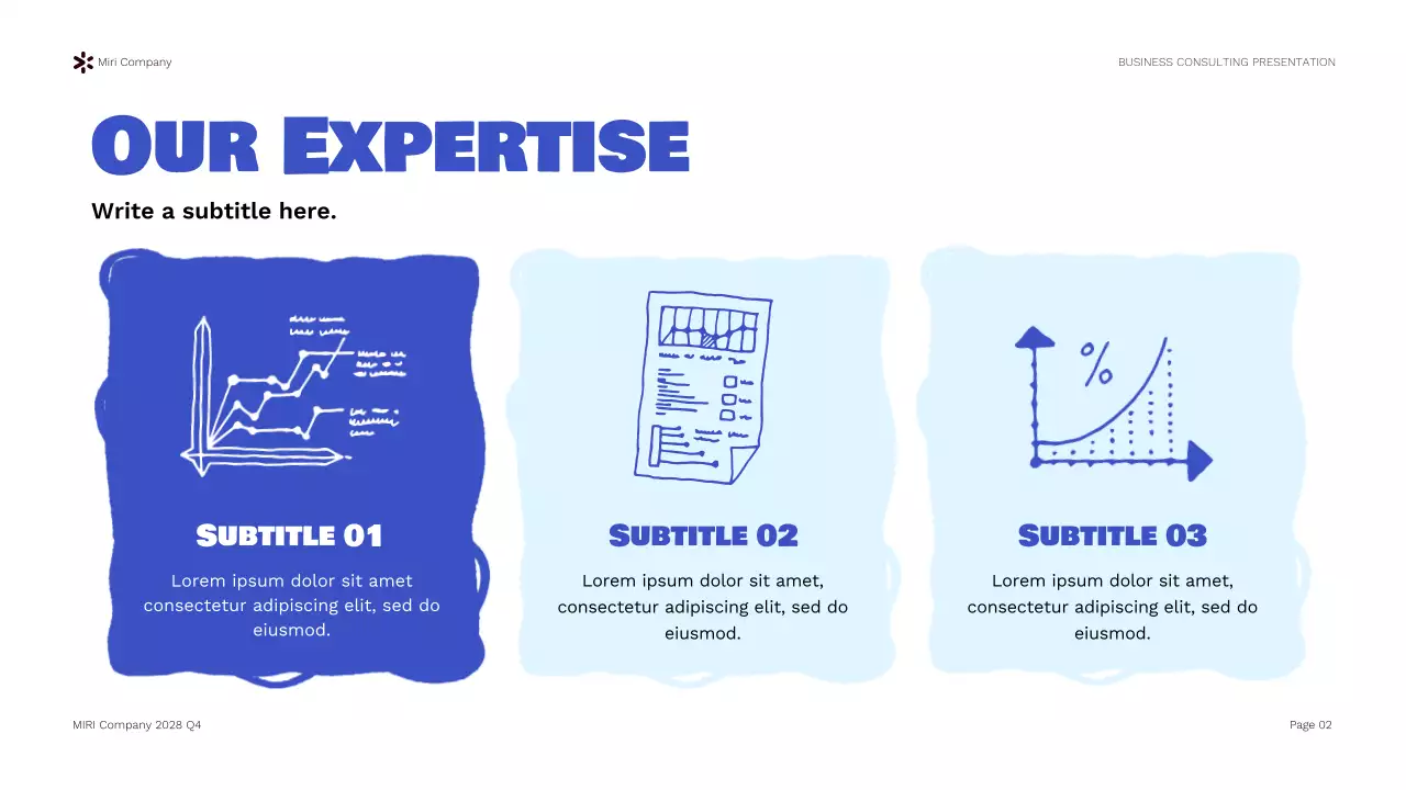 Blue Modern Business Presentation