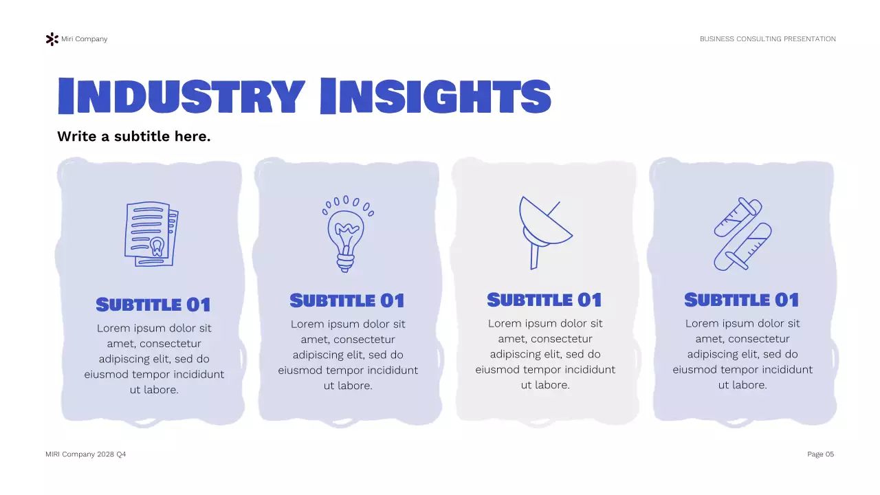 Blue Modern Business Presentation