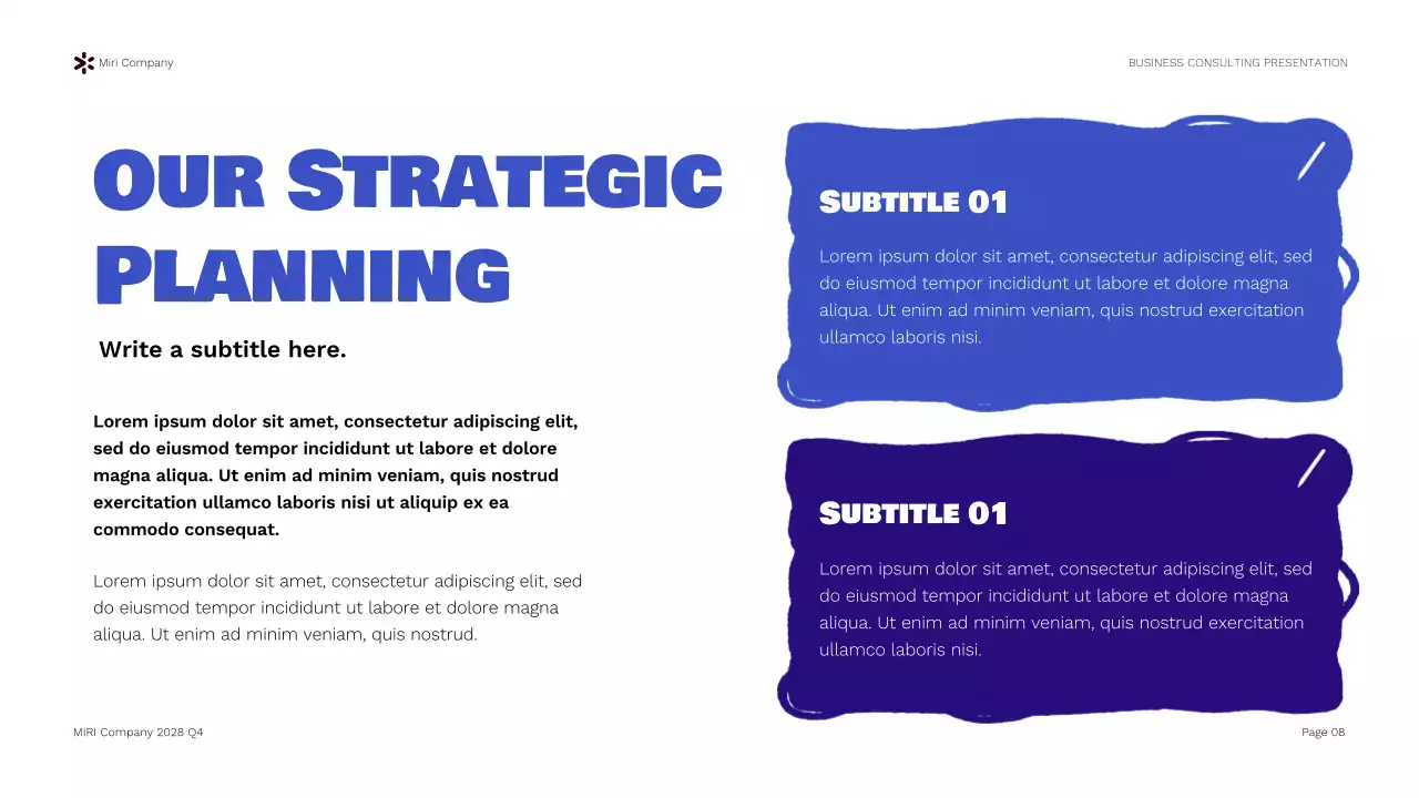 Blue Modern Business Presentation