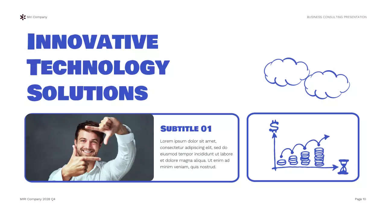 Blue Modern Business Presentation