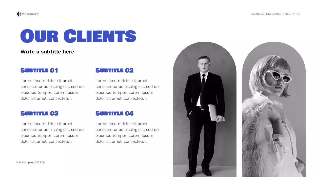 Blue Modern Business Presentation