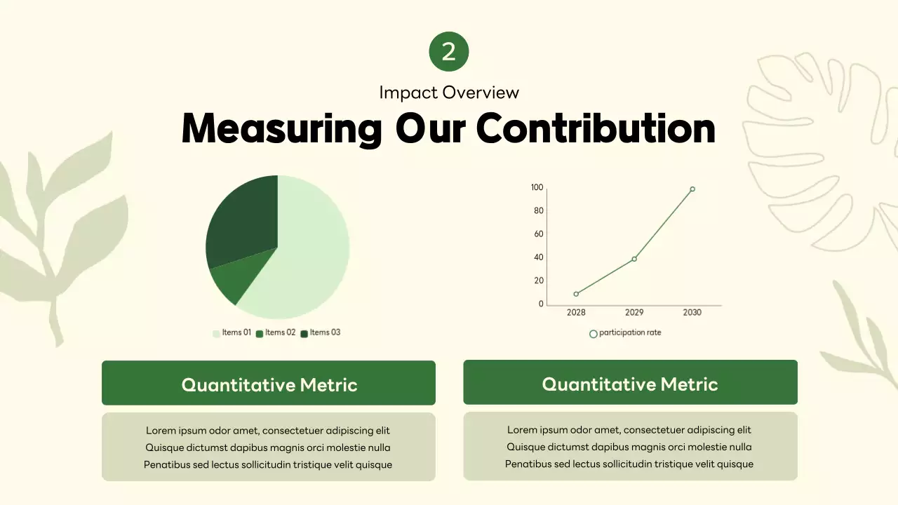 Green Minimalist Environment Agenda Presentation