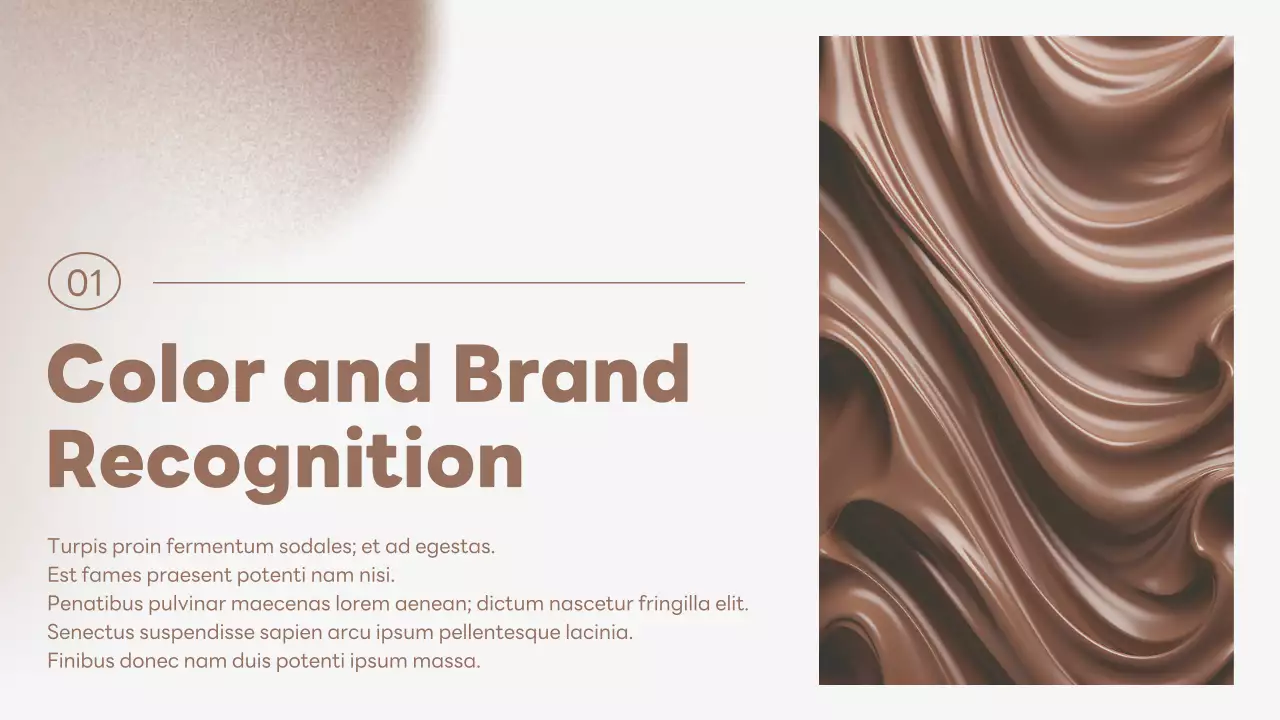 Brown Modern Color Promotion Presentation