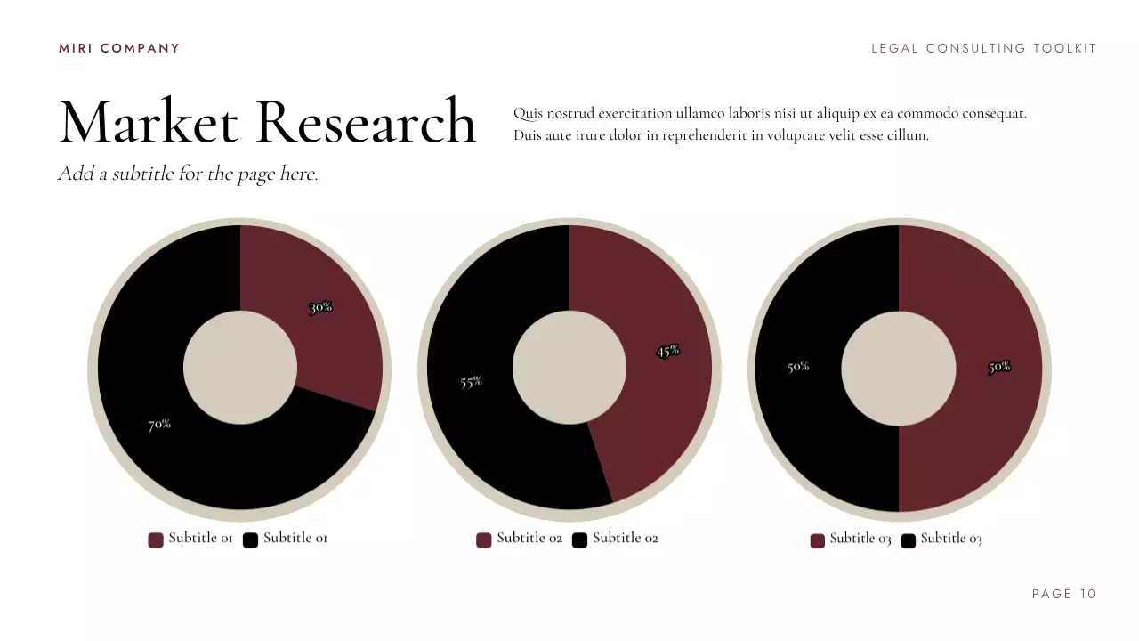 Maroon Professional Legal Guide Presentation