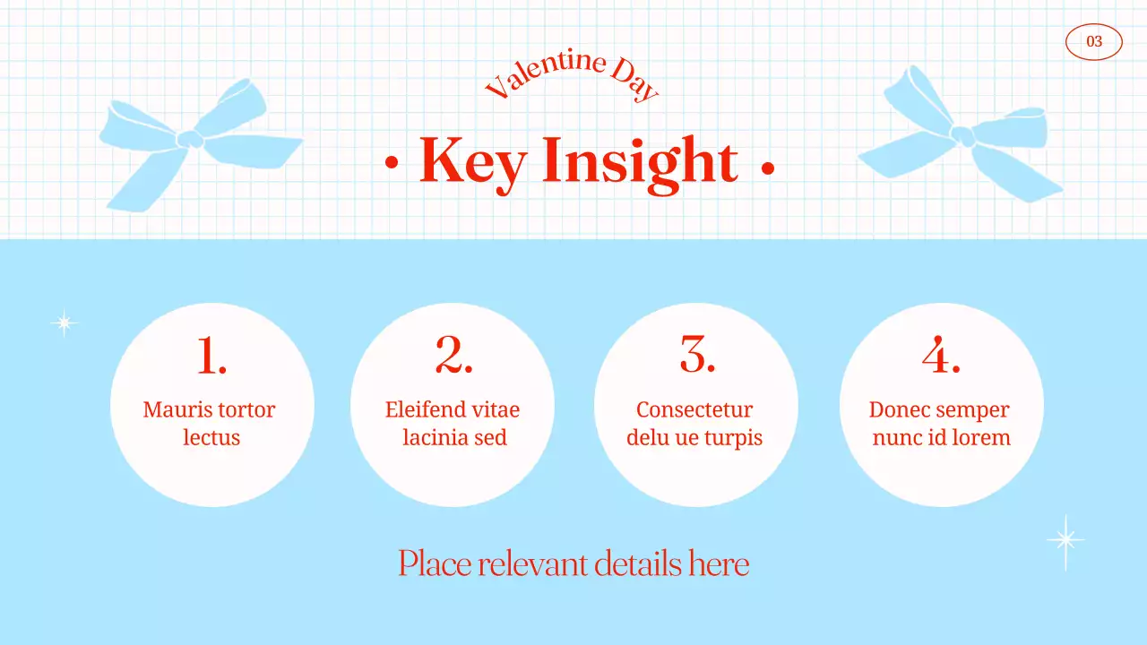 레드 엘레강트 발렌타인 프로모션 프리젠테이션