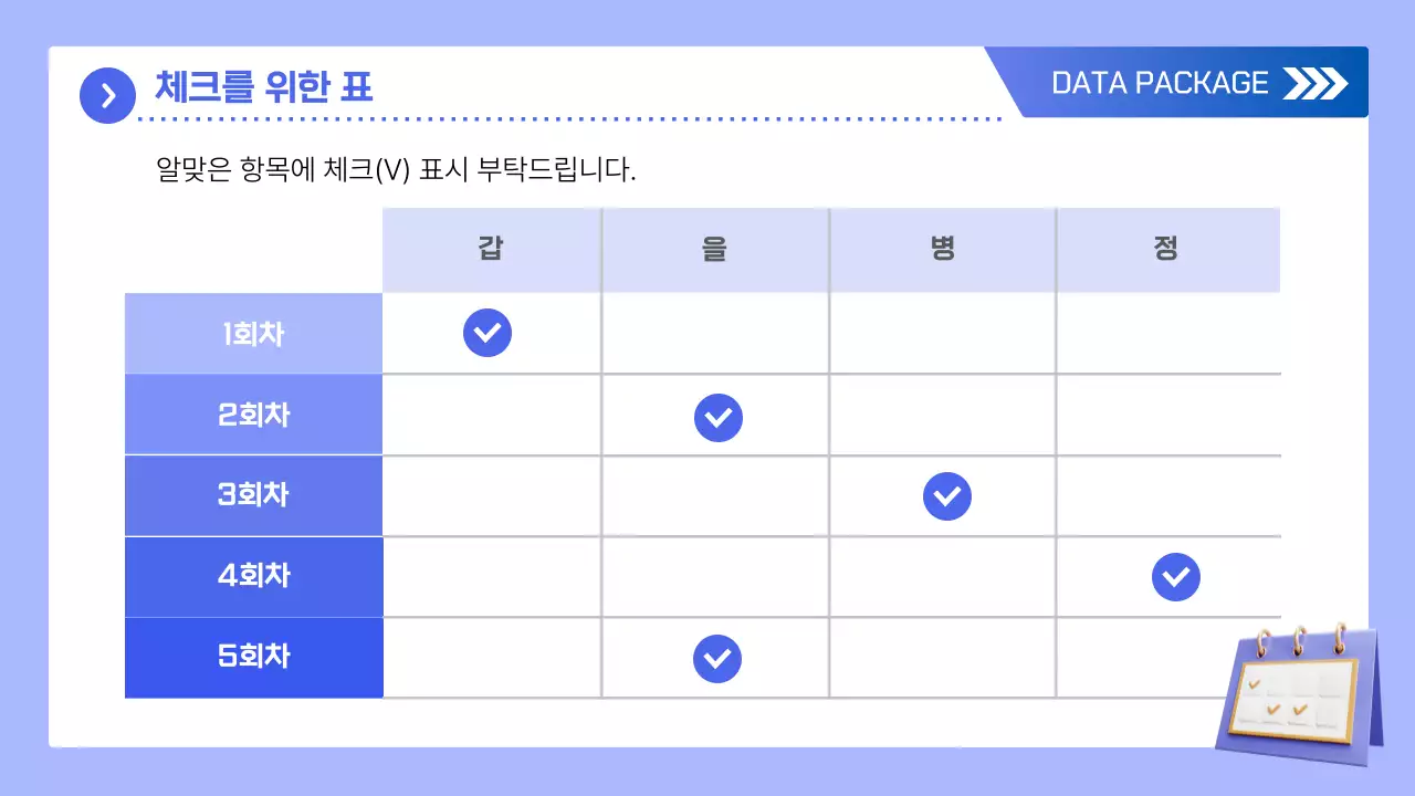 파랑 모던 데이터 분석 보고서