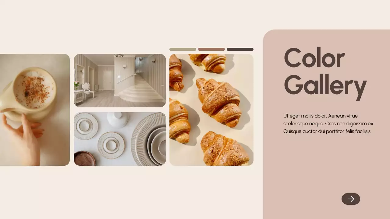 Beige Modern Color Trend Report Presentation
