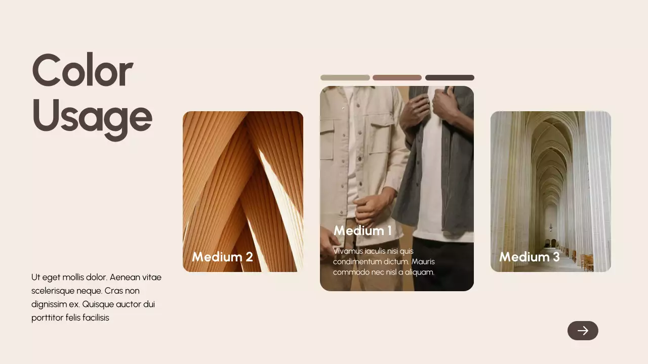 Beige Modern Color Trend Report Presentation