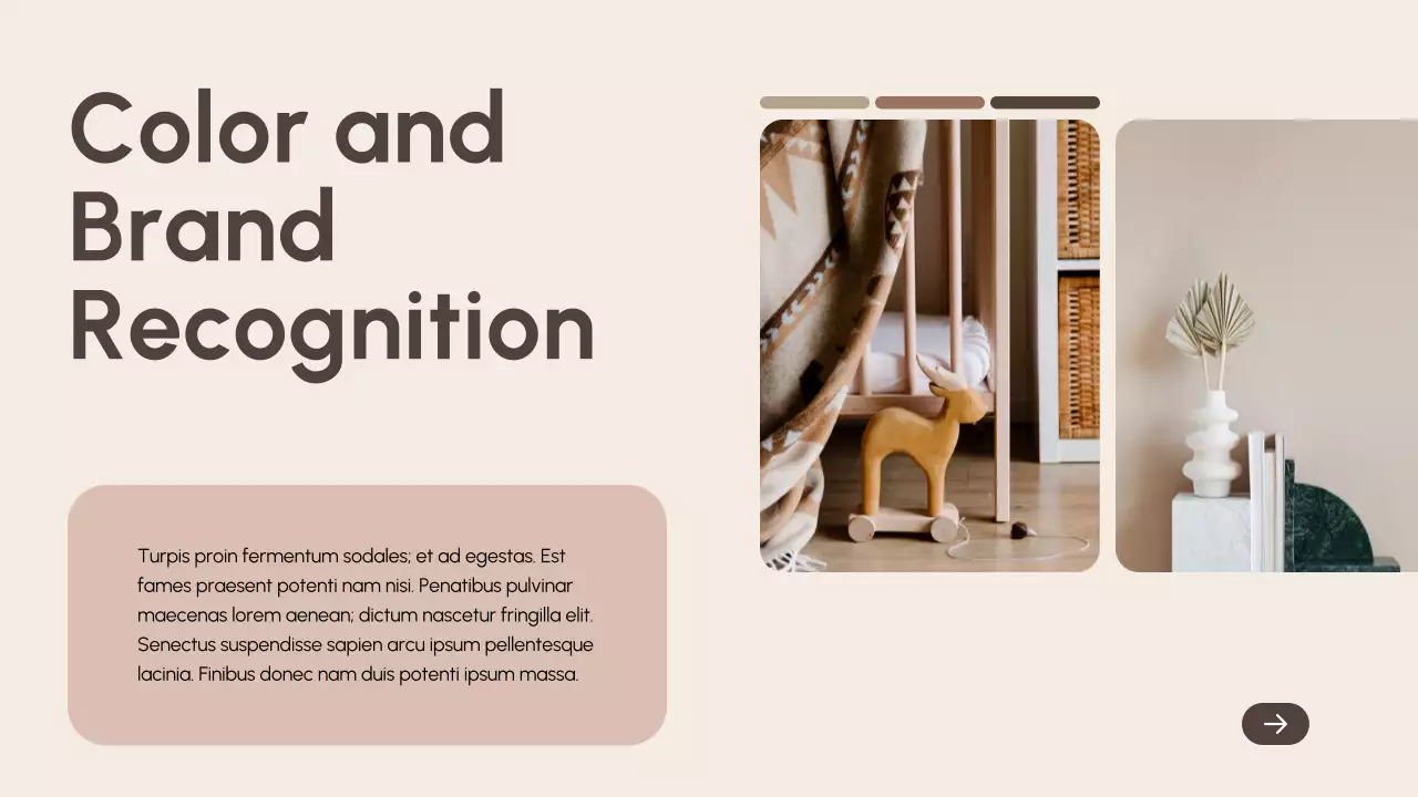 Beige Modern Color Trend Report Presentation