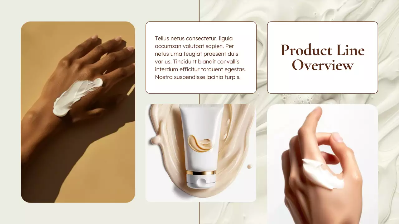 Beige Elegant Product Catalogue Document Presentation