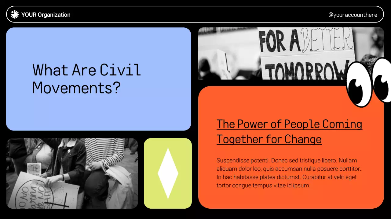 Green Modern Civil Movements History Presentation