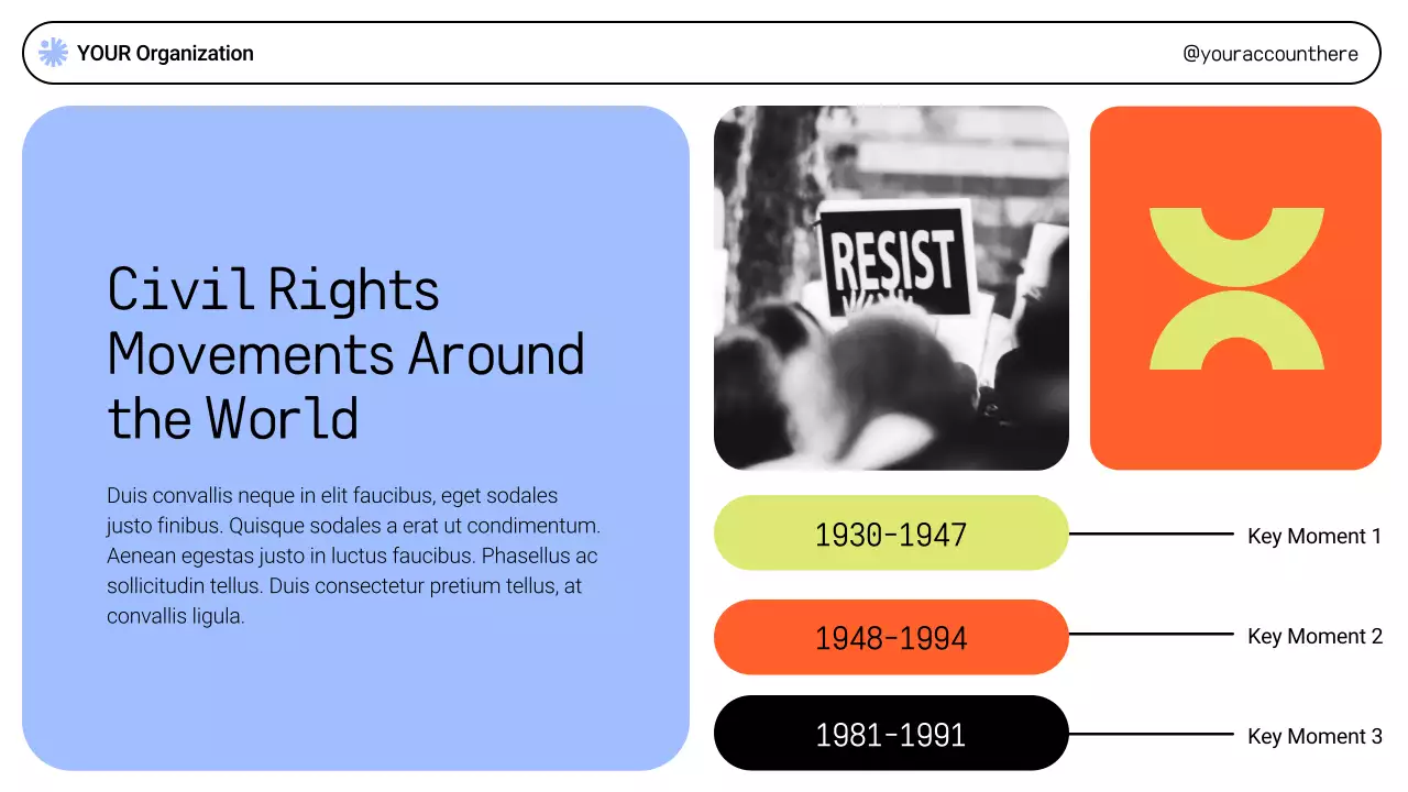 Green Modern Civil Movements History Presentation