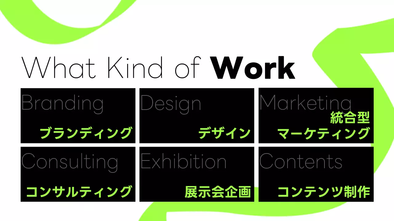 蛍光 モダン マーケティング 資料 プレゼンテーション