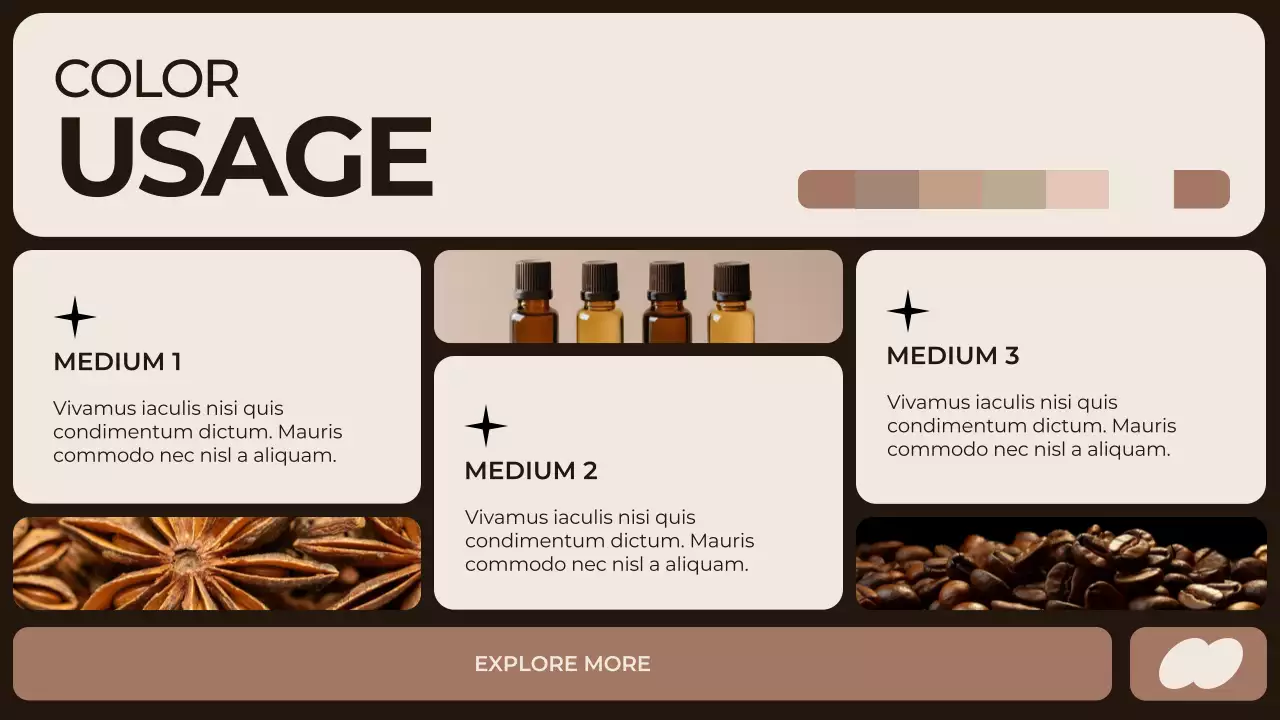 Brown Modern Color Trend Report Presentation