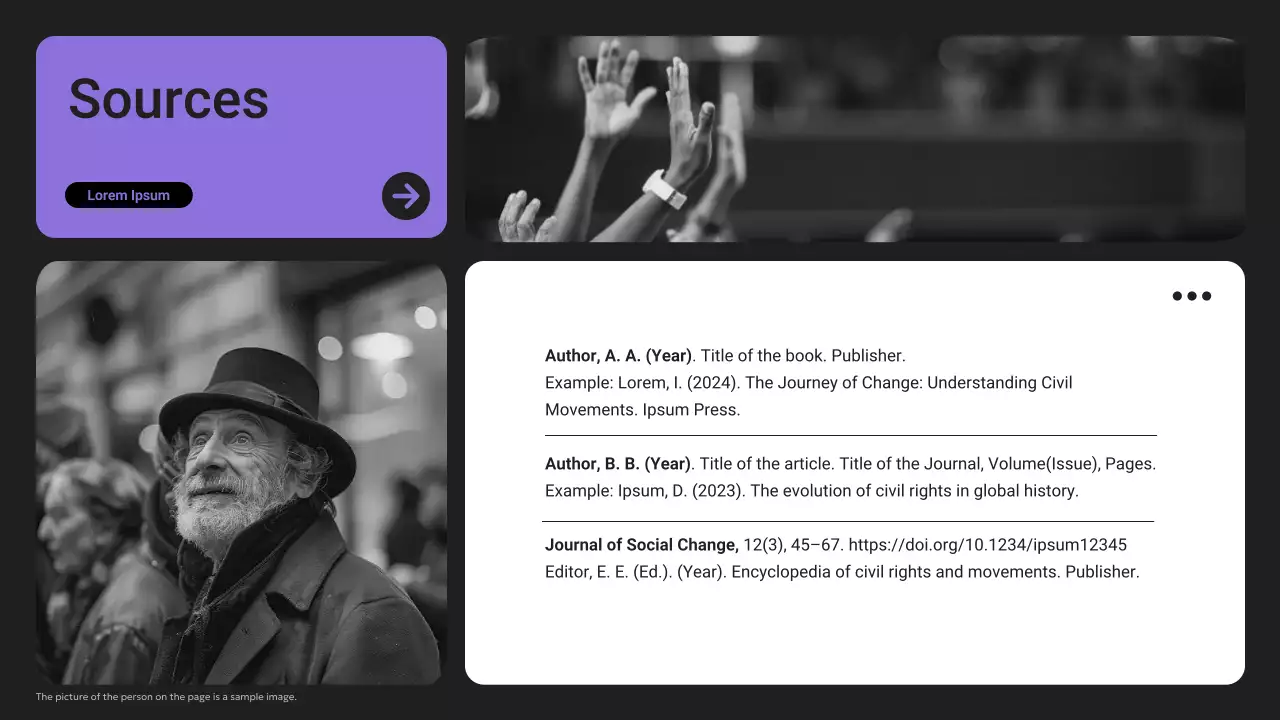 Black Modern Civil Movements History Presentation