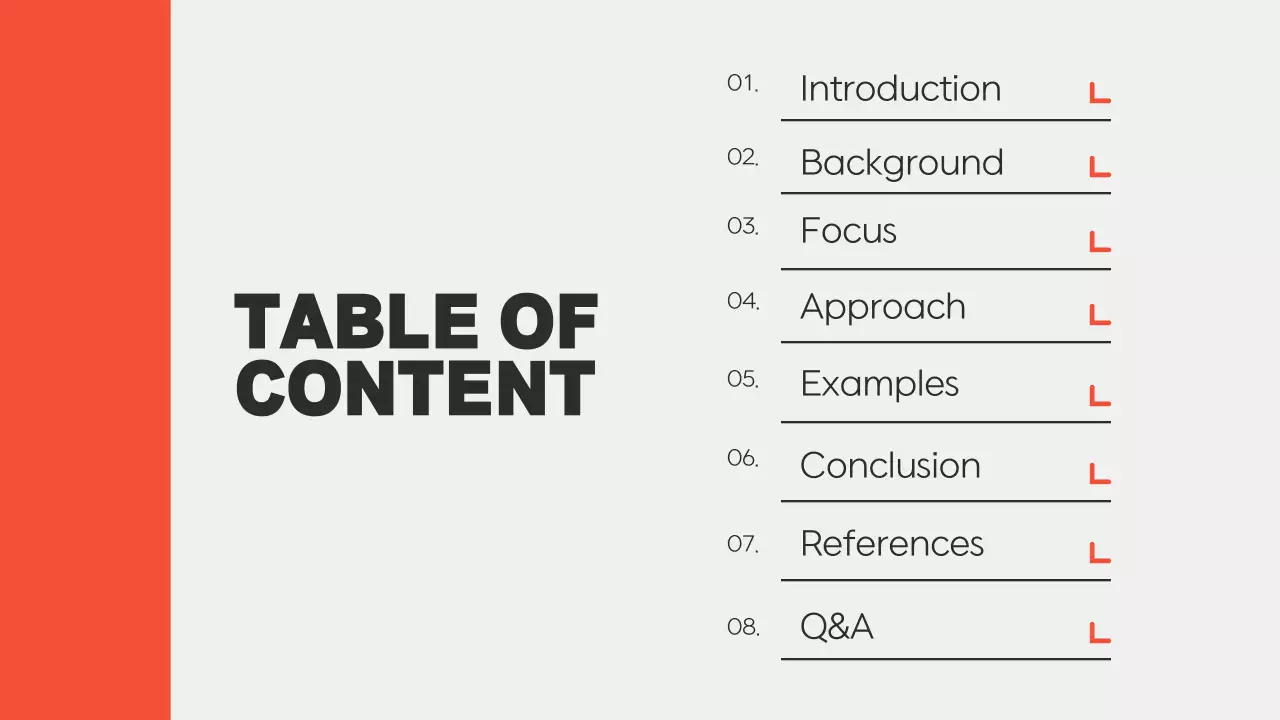 Orange Modern Academic Presentation