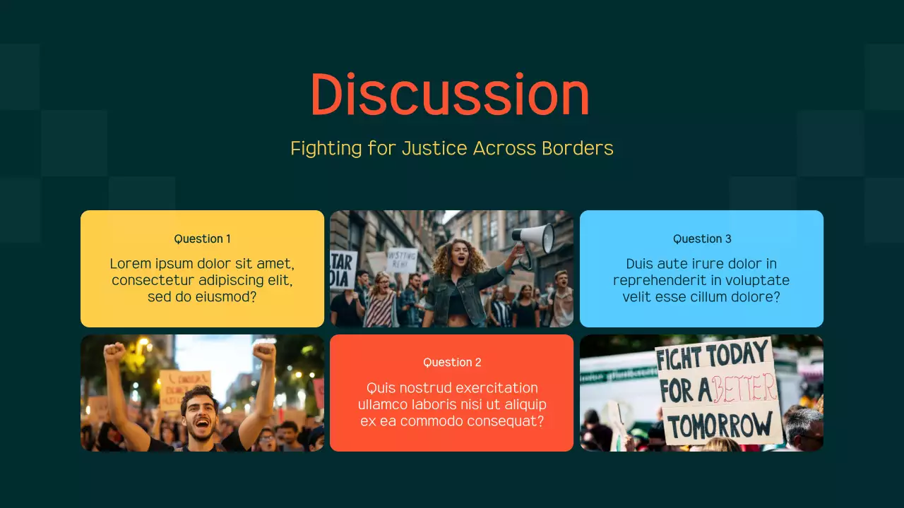 Orange Modern Civil Movements History Presentation